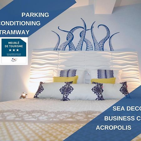 Wavebnb All Confort, Central, Parking Nice Eksteriør bilde